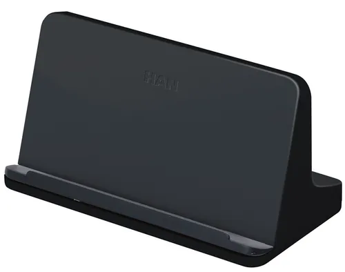 HAN Tablet PC Ständer smart Line hochglänzend schwarz aus Kunststoff