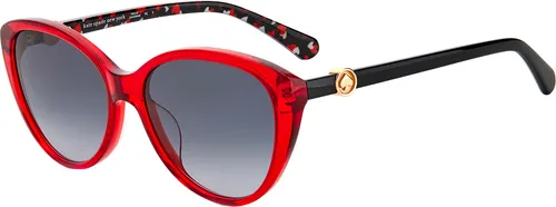 Kate Spade VISALIA/G/S RED/ DARK GREY SHADED 55/16/140 Damenbrillen Sonnenbrillen