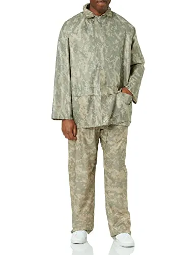 Mil-Tec Regenanzug Herren (2-teilig) - Funktionsjacken für Outdoor-Aktivitäten – Wasserabweisender, leichter Regenanzug mit atmungsaktiver Jacke und Hose, ideal für Wandern und Camping, inklusive praktischen Tragebeutel.