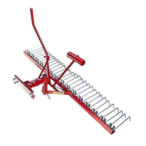 Traktor ATV Anbau Rasenstriegel 120 cm - Vertikutierer mit 120 cm Schnittbreite, ideal für eine gründliche Rasenpflege und optimale Belüftung des Bodens.