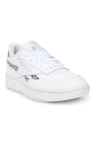 Reebok Damen Club C Double Revenge Sneaker - Stylish und bequem - Damen-Sneaker aus hochwertigem Leder mit flacher Gummisohle für optimalen Tragekomfort und zeitlosen Style.