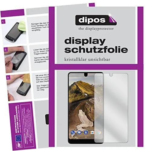 dipos I 6X Schutzfolie klar kompatibel mit Essential Phone Folie Displayschutzfolie