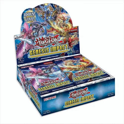 Yu Gi Oh KONGIMP YGO-GEIM-EN - Genesis Impact Booster Set, entdecke neue Deckstrategien und sammel exklusive Collector's Rares