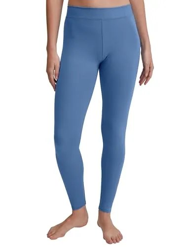 CALIDA Elastic Leggings Damen - Leggings für Damen, hoch geschnitten mit breitem Softbund aus Baumwolle und Elasthan für optimalen Tragekomfort und Formstabilität.