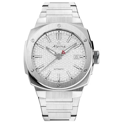 Alpina AL-525S3AE1B Extreme Titan - Hochwertige Armbanduhr für Herren mit Automatikwerk, 20 ATM wasserdicht und edlem Titanarmband für höchsten Tragekomfort. Ideal für sportliche und stilbewusste Männer.