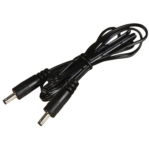 DC-Verbindungskabel 3,5 x 1,35 mm - 1 Meter schwarz - Hochwertiges DC-Verbindungskabel mit 3,5 x 1,35 mm Hohlsteckern, ideal für die Verbindung von Geräten. Mit 1 Meter Länge sorgt es für Flexibilität und einfache Handhabung.