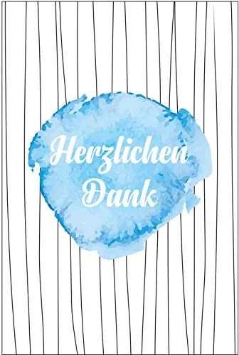 Stück Premium Dankeskarten (Klappkarten) mit 10 Umschlägen, Danke, Dankeschön, Karten, Dankekarten, Hochzeit, Geburt, Baby, Taufe, Abschied, Geburtstag, Jubiläum 10
