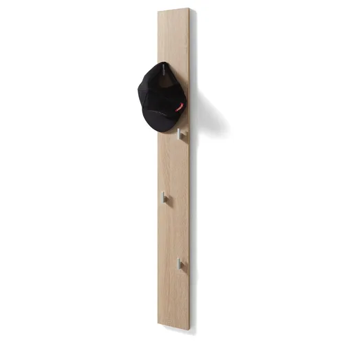 vidaXL Wandgarderobe mit Spiegel und Schuhkipper - Schuhablage aus Holz in Eiche/Weiß, inklusive Spiegel und Platz für bis zu 8 Paar Schuhe. Praktisch und stilvoll für jeden Flur!