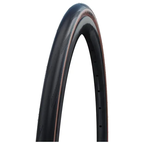Schwalbe One Tubeless Easy 32-622 schwarz/bronze - Fahrradreifen, schlauchloser 700 Zoll Reifen mit RaceGuard Technologie für optimalen Pannenschutz und hervorragenden Fahrkomfort.
