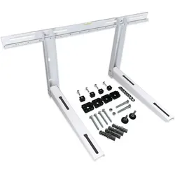 Kältebringer Wandhalterung (1-tlg) - Wandhalterung für Klimageräte, bis 180kg belastbar. Mit Anti-Vibrations Gummis und Wasserwaage für präzise Montage. Hohe Qualität durch Pulverbeschichtung, ideal für sichere Installation.