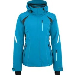 Bergson Skijacke SNOWTASTIC Damen Skijacke, wattiert, 20000mm Wassersäule, Normalgrößen, Ozean bl blau normal | 50