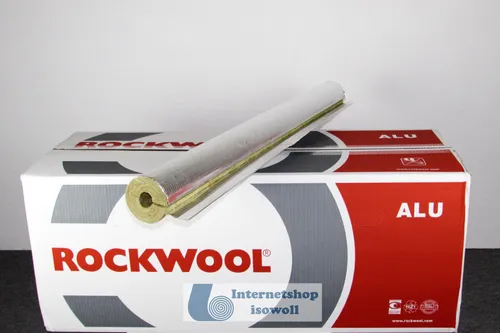 Rohrschale 60/20 Rockwool alukaschiert