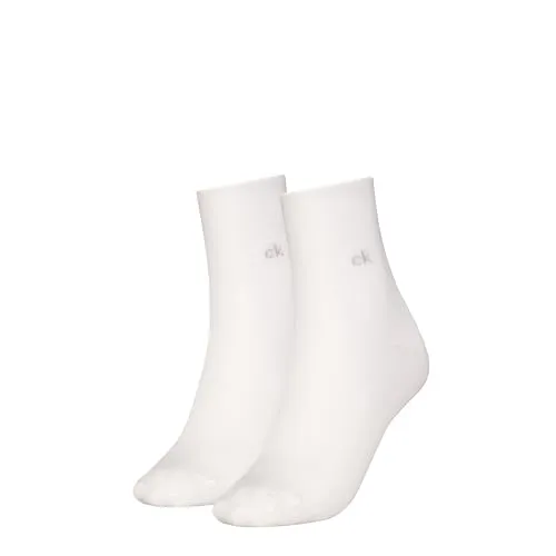 Calvin Klein Socks CK WOMEN SHORT SOCK 2P ROLL TOP