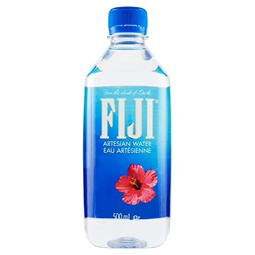 Fiji Water 0.5 Liter (1er Pack) - Erfrischendes Wasser aus einer artesischen Quelle, bekannt für seinen einzigartigen Geschmack und seine hohe Qualität.