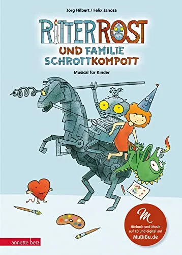 Ritter Rost 21: Ritter Rost und Familie Schrottkompott - Hörbuch mit CD und Streaming-Option, ideal für Kinder, die spannende Abenteuer und Geschichten lieben.