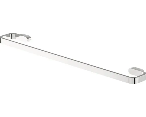 Lenz Badetuchhalter Aura Chrom, 60 cm - Praktischer Badetuchhalter mit 60 cm Länge, ideal für große Handtücher. Optimaler Wandabstand sorgt für Luftzirkulation und schnelle Trocknung. Hochwertige Verarbeitung für Langlebigkeit und Stabilität.