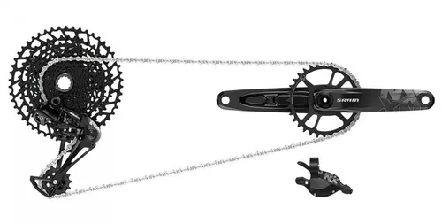 Sram Schaltgruppe NX Eagle 1x12-fach DUB 175 Boost 32T B148 - Gruppen für Mountainbikes, bietet präzise Schaltvorgänge und eine breite Übersetzung für anspruchsvolle Trails.