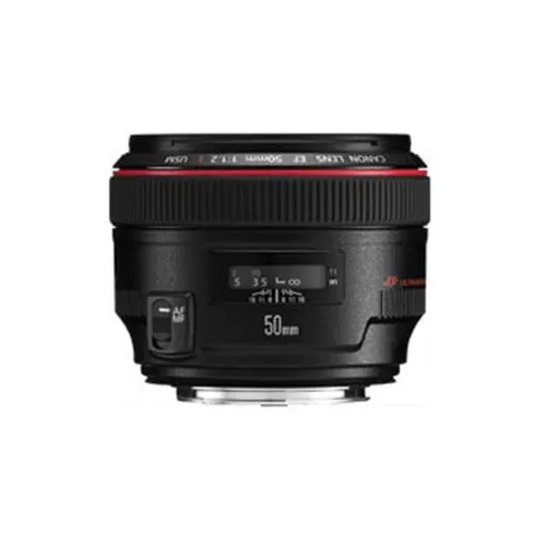 Canon EF 50mm f/1,2 L USM - Hochwertiges Objektiv - Objektive mit lichtstarker Blende f/1,2 für beeindruckende Porträts und kreative Unschärfeeffekte.