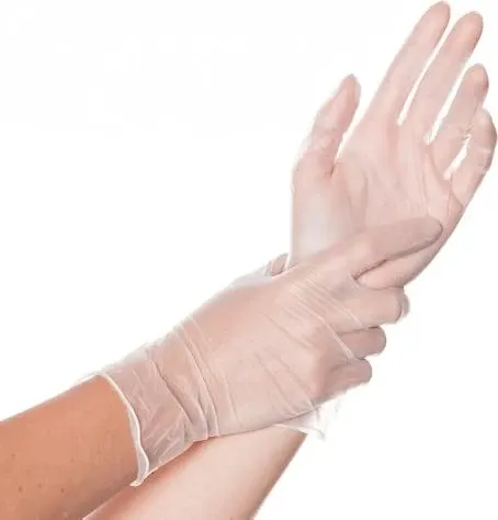 HYGOSTAR unisex Einmalhandschuhe CLASSIC transparent Größe XL 100 St.