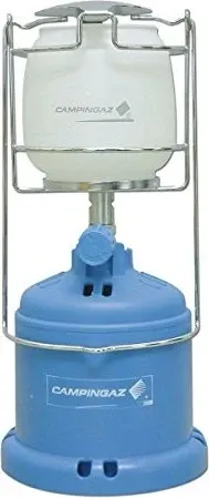 Campingaz Laterne Camping 206 L - leistungsstarke Campinglampe, stufenlose Lichtstärke und über 5 Stunden Brenndauer für Outdoor-Abenteuer
