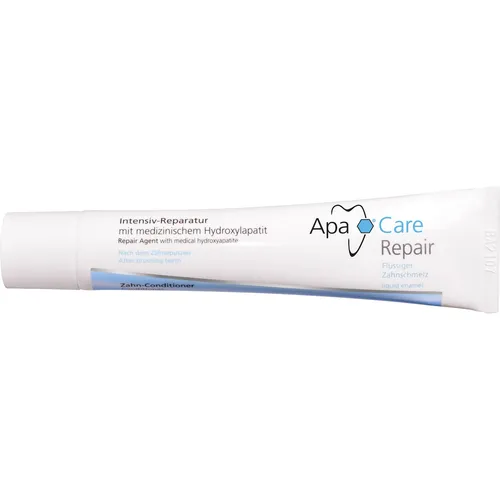 Apacare und Repair Gel Zahncreme 30 ml - Zahnpasten - Flüssiger Zahnschmelz zur Remineralisierung und Reparatur von beginnender Karies für gesunde Zähne.