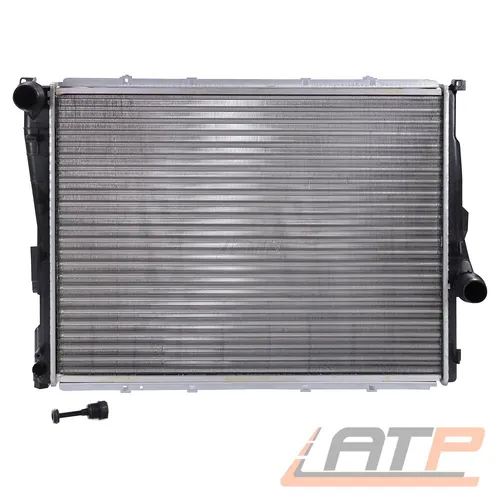 Wasser- und Kühlmittelkühler für BMW 1er E87, 3er E46, Z4 E85/E86 - Hochwertiger Wasserkühler für BMW-Modelle, 100% dicht und passgenau, keine Modifikationen nötig. Ideal für den professionellen Einsatz im Kfz-Motorkühlungssystem.