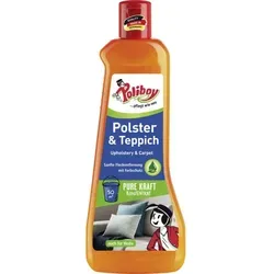 Poliboy Polster Teppich Reiniger 500 ml - Reinigungsmittel für Polster und Teppiche, entfernt Flecken hygienisch und schützt vor Wiederanschmutzung mit Citrus-Frischeduft.