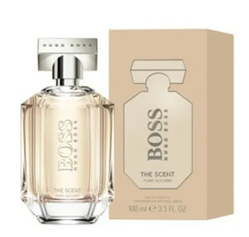 BOSS Eau de Toilette THE SCENT PURE ACCORD FOR HER 100ml - Elegantes Eau de Toilette für Frauen mit einem harmonischen Duftprofil, ideal für den täglichen Gebrauch und besondere Anlässe.