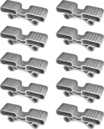 10x Lattenhalter für Lattenrost 38x12mm - Flexibel und langlebig - Lattenroste - Flexibler Lattenhalter aus Gummi, ideal zur Stabilisierung und Langlebigkeit Ihres Bettes.