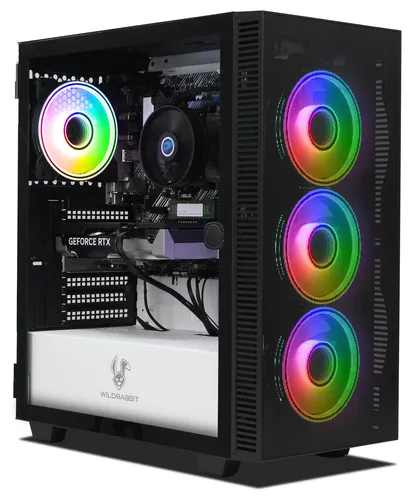 Ankermann Business Office Work Gaming V3 PC - PC-Systeme mit AMD Ryzen 5 5500, Nvidia GeForce RTX 3050 und 1TB NVMe SSD - ideal für Gaming und Büroarbeit, ausgestattet mit Windows 11 und 24 Monaten Garantie.