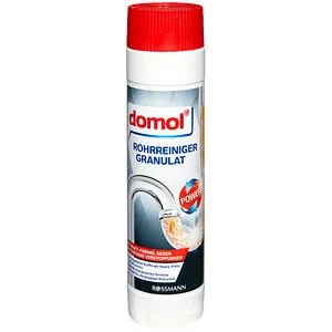 domol Rohrreiniger 600,0 g - Haushaltsreinigungsmittel zur effektiven Rohrreinigung. Beseitigt hartnäckige Verstopfungen und unangenehme Gerüche dank starker Formel. Geeignet für alle Rohrarten.