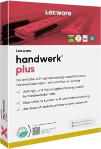 Lexware handwerk plus 2026 - Jahresversion (ESD) für Windows - Effektive Buchhaltungssoftware für Handwerksbetriebe, einfach zu bedienen und ideal für die Jahresabrechnung.
