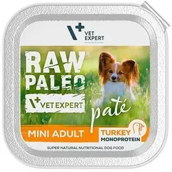Vetexpert RAW PALEO PATE MINI adult turkey 150g - Putenschale