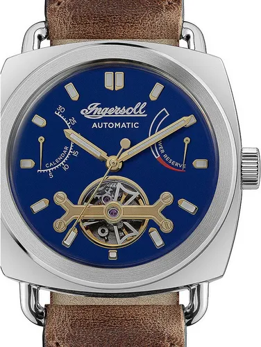 Ingersoll I13001 The Nashville Automatik Herrenuhr 44mm - Armbanduhren mit Automatik-Antrieb, 5 ATM wasserdicht und klassischem Design – ideal für stilbewusste Herren.
