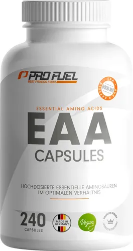 ProFuel - EAA Kapseln - 8000mg essentielle Aminosäuren - Giga Caps