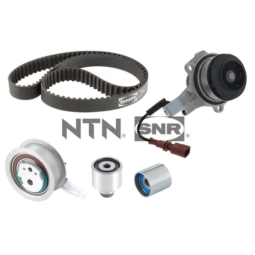 SNR Wasserpumpe + Zahnriemensatz KDP457.790S - Autoteile für zuverlässige Motorleistung, inklusive langlebiger Wasserpumpe und passgenauem Zahnriemensatz für optimale Funktion.