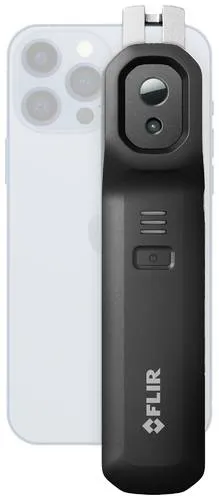 FLIR Wärmebildkamera ONE Edge - Kompakt & Smart - Ortungsgeräte mit 80x60 Pixel Auflösung, für präzise Temperaturmessung von -20°C bis 120°C. Perfekte Smartphone-Befestigung und integriertes WLAN für einfache Bildübertragung.