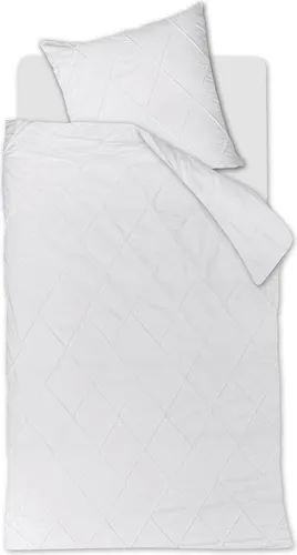 Rivièra Maison Elegance Bettwäsche Set, 2-teilig in Weiß - Hochwertiges 2-teiliges Bettwäsche Set aus 100% Baumwolle, ideal für ein stilvolles Schlafzimmer. Mit einem Bettbezug (135x200 cm) und einem Kissenbezug (80x80 cm) sorgt es für Komfort und Eleganz.