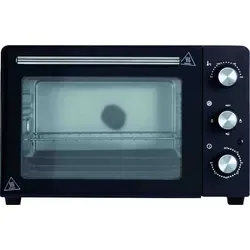 DESKI Minibackofen 30L - Mini Backofen mit 1500W, ideal für Pizza und schnelle Gerichte, Ober- und Unterhitze