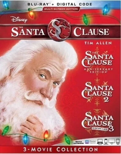 The Santa Clause 3-Movie Collection [New Blu-ray] 3 Pack, Ac-3/Dolby Digital,