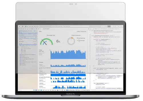 Schutzfolie für Apple MacBook Pro 15 Zoll 2018 Display Folie matt