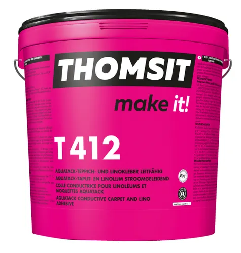 Thomsit T 412 AQUATACK-Teppich-Linokleber leitfähig – 14kg 38560