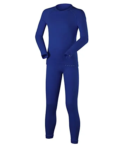 Falke Funktionsunterwäsche-Set Maximum Warm für Kinder - Funktionsunterwäsche, bestehend aus Langarmshirt und langer Hose, bietet optimale Wärme und Feuchtigkeitsregulierung für kalte Wetterbedingungen.