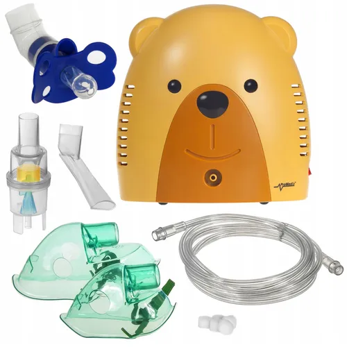 ProMedix PR-811 Teddy Baby Inhalator - Effektive Atemtherapie für Klein und Groß - Inhalator für alle Altersgruppen, leicht und tragbar. Ideal für effektive Atemtherapie und unkomplizierte Medikamentenabgabe.
