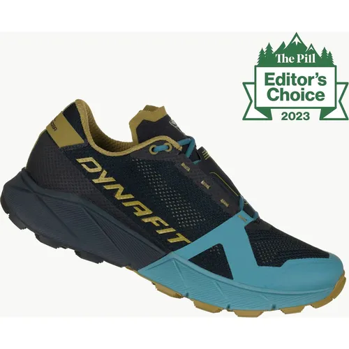 Dynafit Ultra 100 Schuhe - Herren Laufschuhe - Maximaler Dämpfung und Traktion für Ultra-Distanzen in jedem Gelände. Bequeme Passform und hervorragende Energierückgabe machen diesen Schuh zum idealen Begleiter für anspruchsvolle Läufer.
