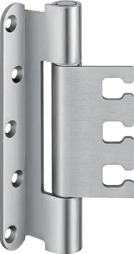 Simonswerk VARIANT VX 7939 Objektband RAL 9005 schwarz - Robustes Objektband aus Edelstahl für gefälzte Türen, belastbar bis 200 kg. Wartungsfreies Gleitlager sorgt für zuverlässige Funktionalität im Alltag.