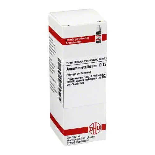 DHU Aurum metallicum D 12 Dilution 20 ml