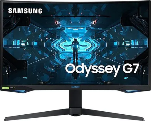Samsung LS28AG700NUXEN 28 Zoll Monitor - Gaming Monitor mit UHD-Auflösung und 144Hz Bildwiederholrate. Genießen Sie flüssige Action und brillante Farben dank IPS-Panel und FreeSync Premium Pro.