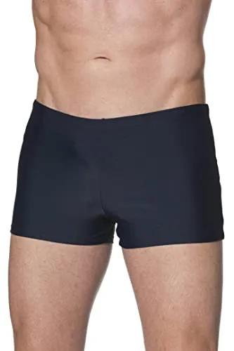 JP1880 Badehose bis 7XL mit Elastikbund in Dunkelmarine XXL - Modische Badehose in Dunkelmarine, Größe XXL, mit elastischem Bund für optimalen Tragekomfort. Ideal für Strand und Schwimmbad, Maschinenwäsche geeignet.