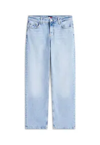 Tommy Jeans Straight-Jeans SOPHIE LW STR BI0112 - Stylische Straight-Jeans aus Baumwoll-Lyocell-Mix mit Stretch für hohen Tragekomfort. Ideal für den casual Look und einfach pflegeleicht.